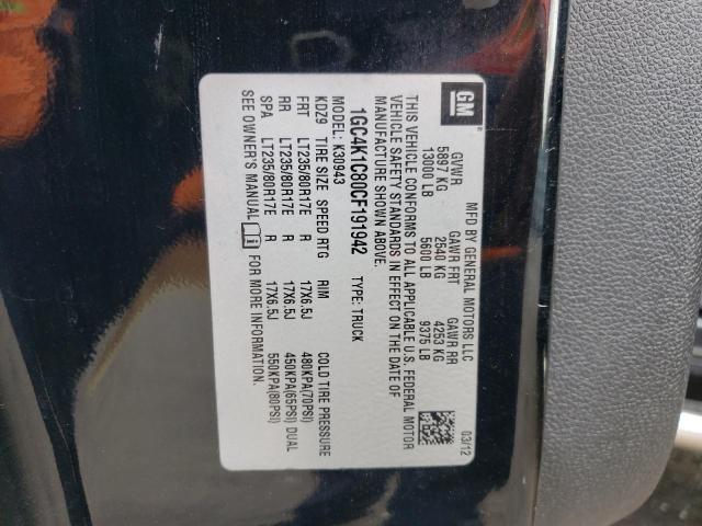 2012 Chevrolet Silverado K3500 Ltz VIN: 1GC4K1C80CF191942 Lot: 39226977