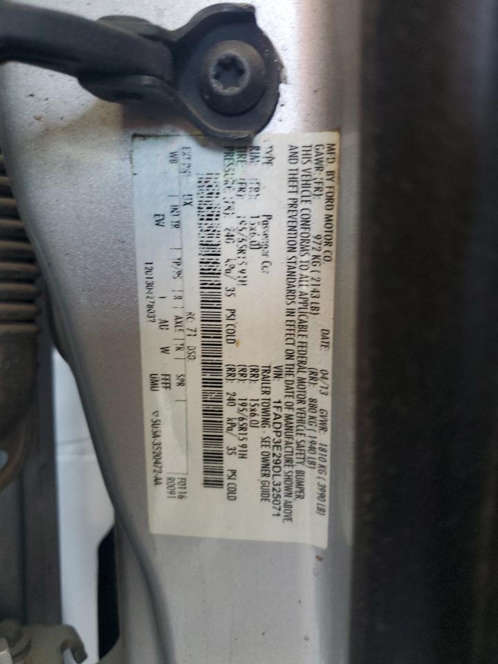 1FADP3E29DL325071 2013 Ford Focus S