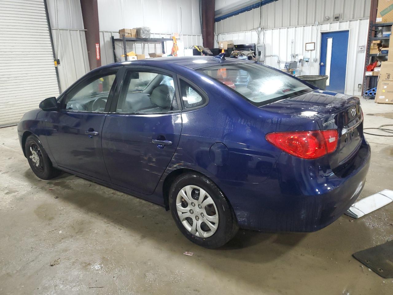 KMHDU4AD4AU905748 2010 Hyundai Elantra Blue