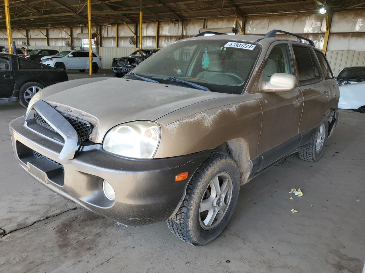 KM8SC13D52U235554 2002 Hyundai Santa Fe Gls