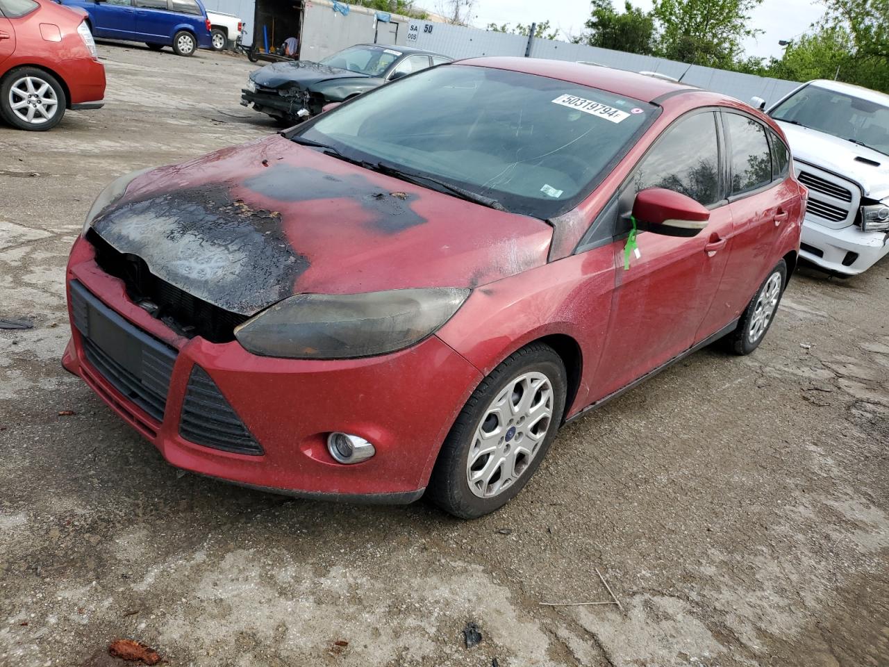 2012 Ford Focus Se vin: 1FAHP3K2XCL400378