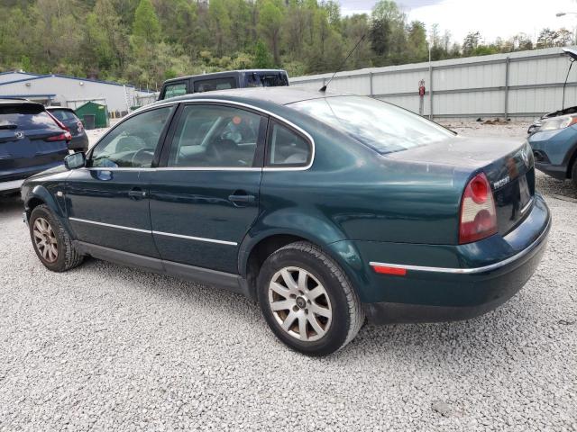 2002 Volkswagen Passat Gls VIN: WVWPD63B02P126825 Lot: 50641384