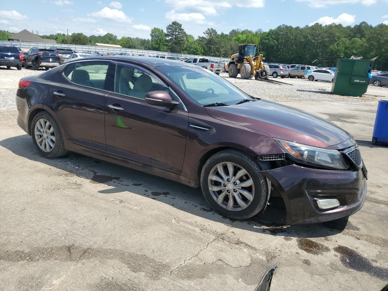 5XXGN4A78FG360191 2015 Kia Optima Ex