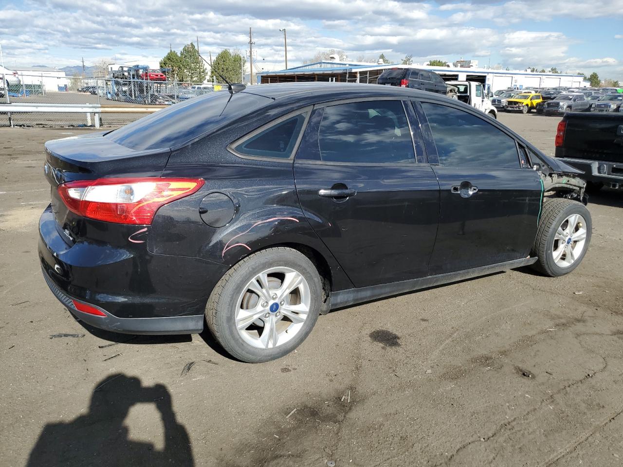 2014 Ford Focus Se vin: 1FADP3F26EL154876