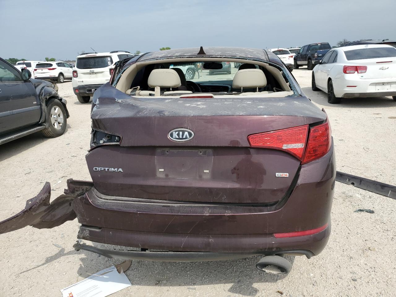 5XXGM4A71CG065545 2012 Kia Optima Lx