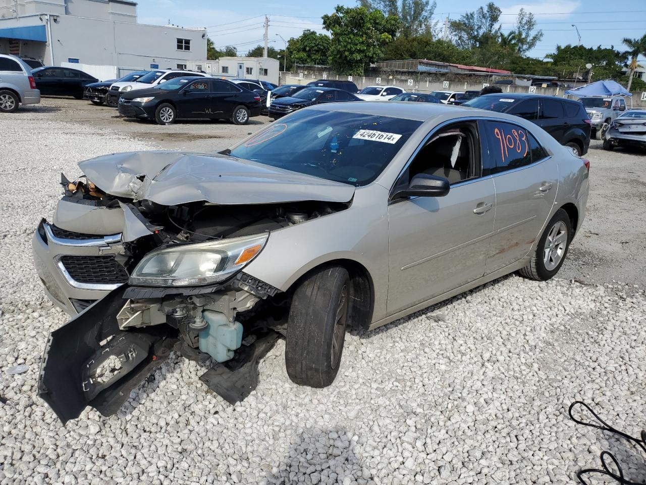 2015 Chevrolet Malibu Ls vin: 1G11B5SL0FF206730