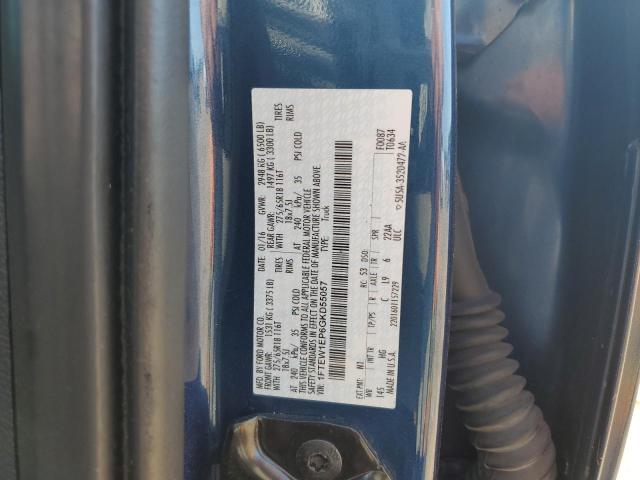 2016 Ford F150 Supercrew VIN: 1FTEW1EP6GKD55057 Lot: 50814534