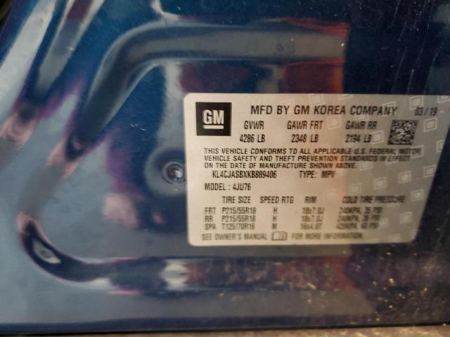 2019 BUICK ENCORE PRE - KL4CJASBXKB889406