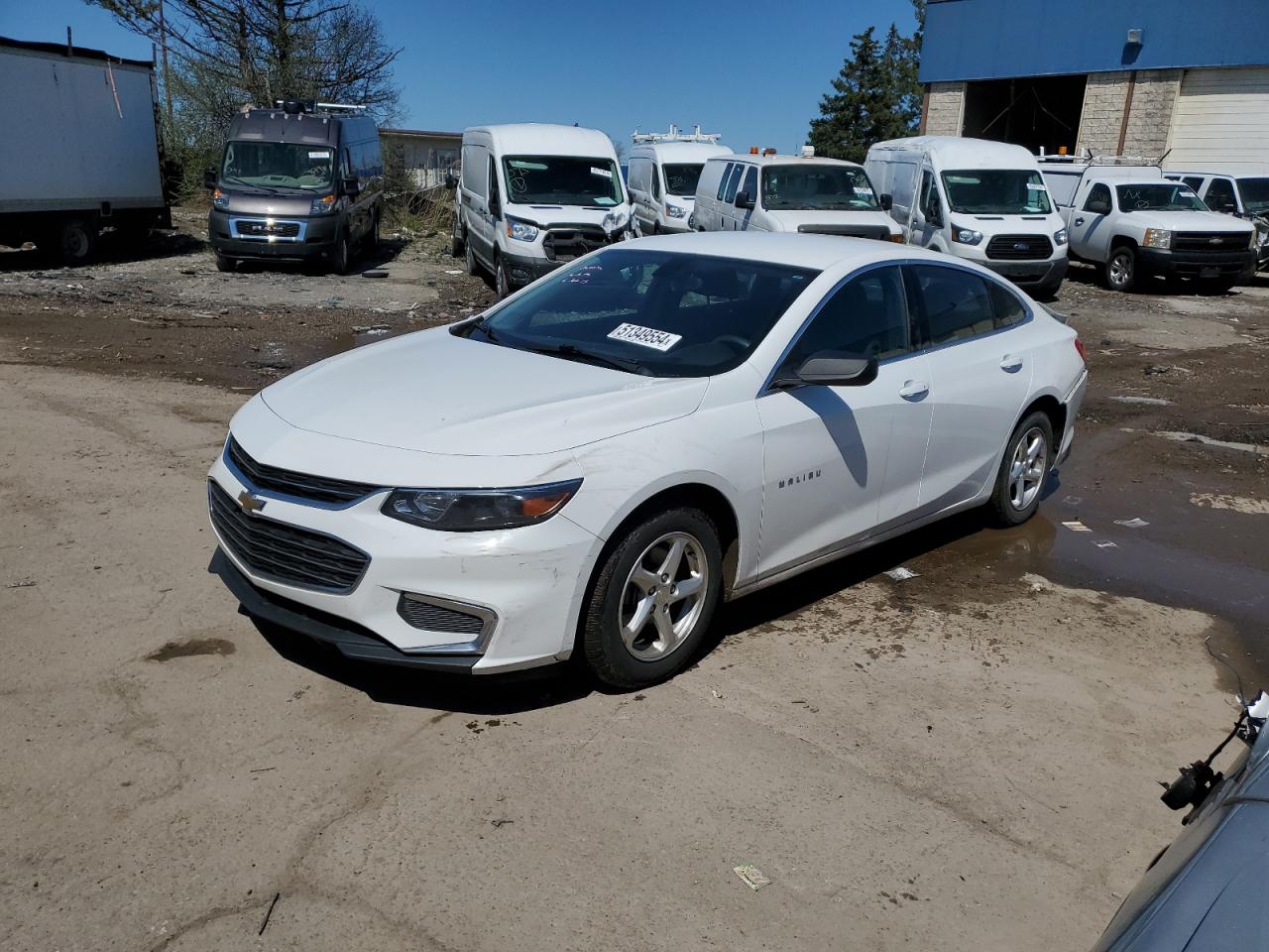1G1ZC5STXJF202466 2018 Chevrolet Malibu Ls