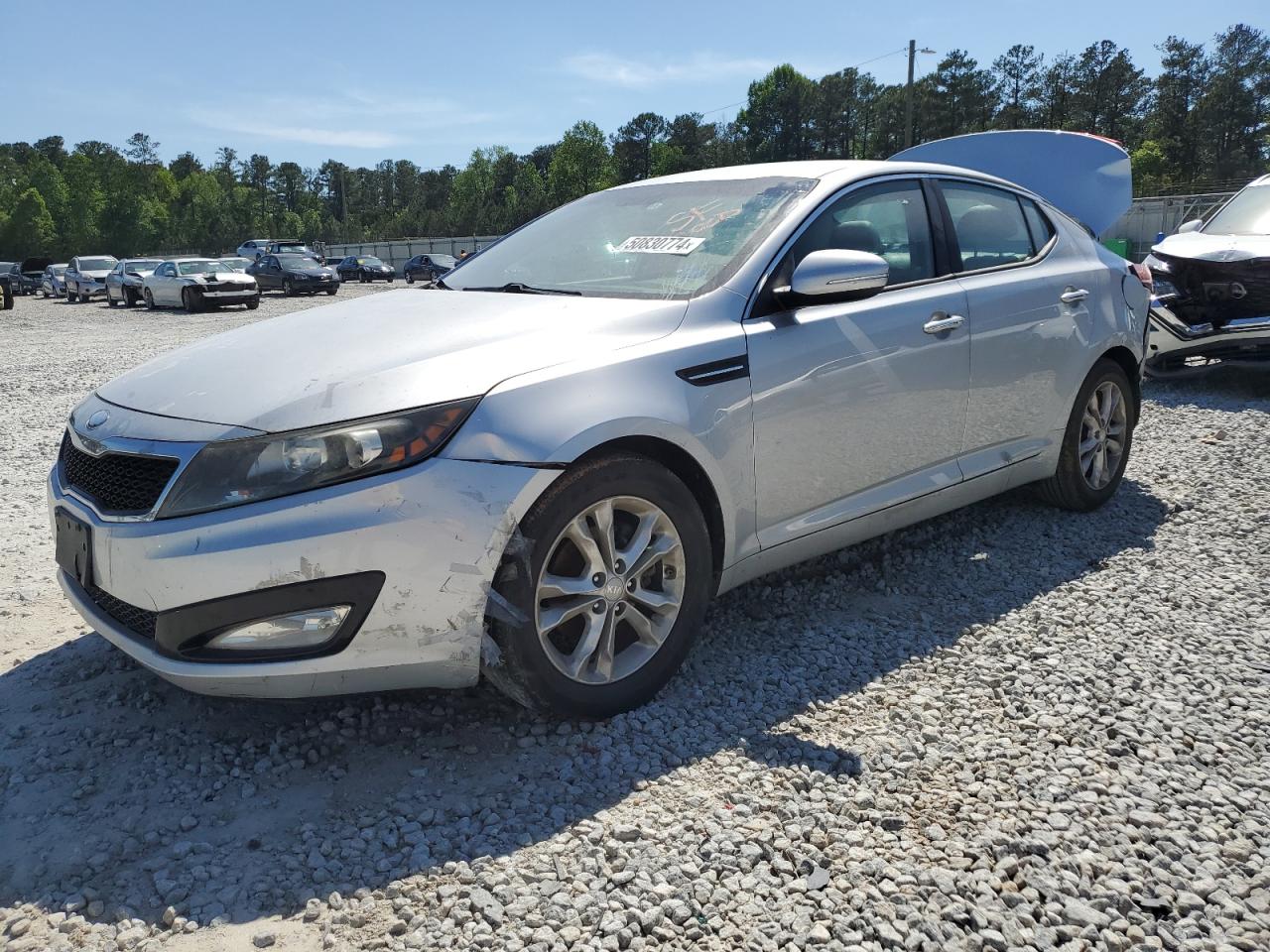 2013 Kia Optima Lx vin: 5XXGM4A76DG165724