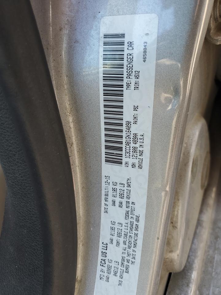 1C3CCCAB1GN164090 2016 Chrysler 200 Limited