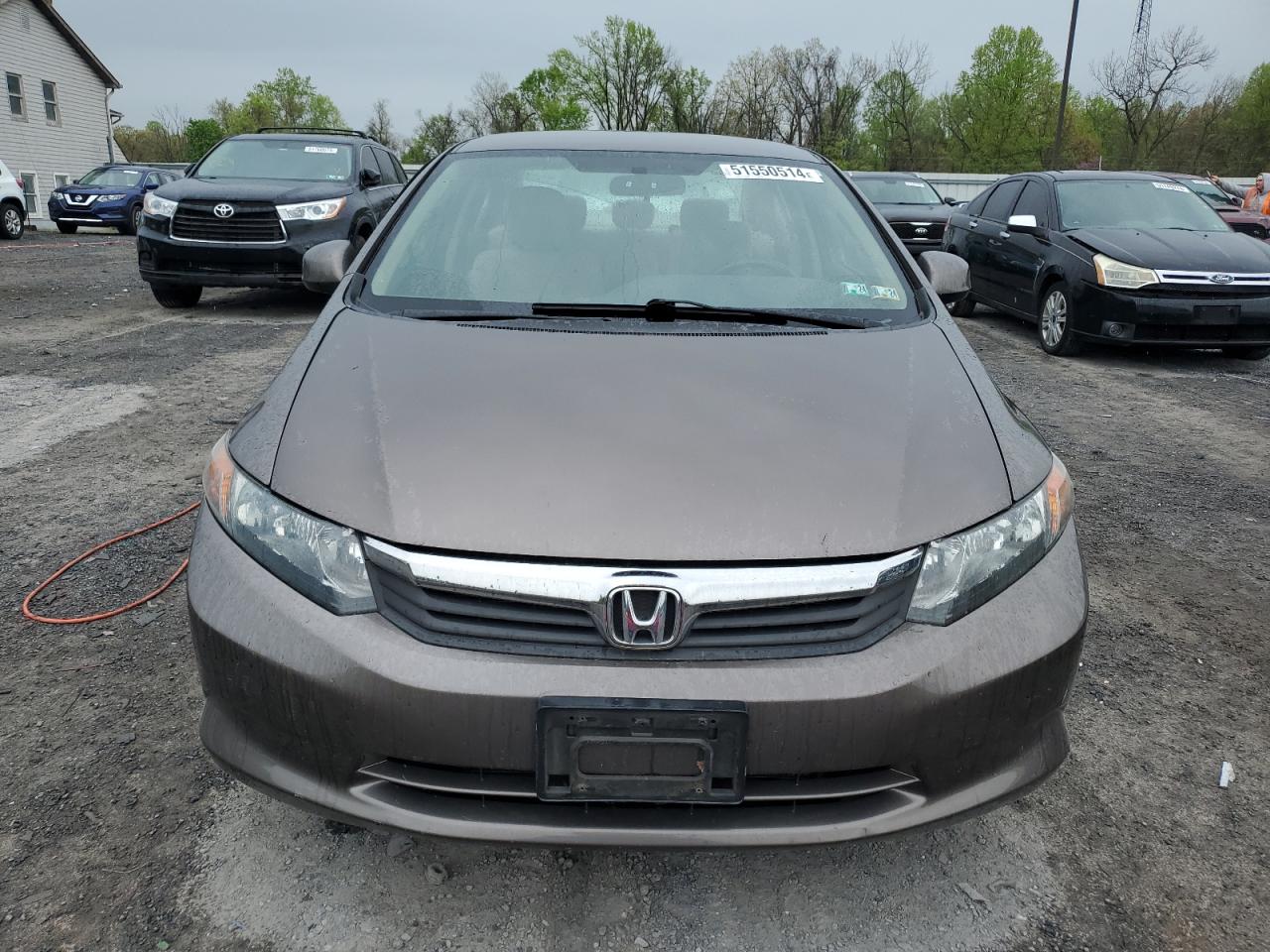 19XFB2F57CE318566 2012 Honda Civic Lx