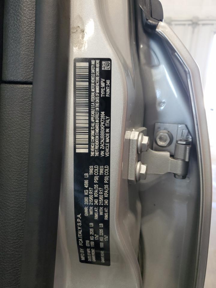 ZACNJBBB0KPK72894 2019 Jeep Renegade Latitude