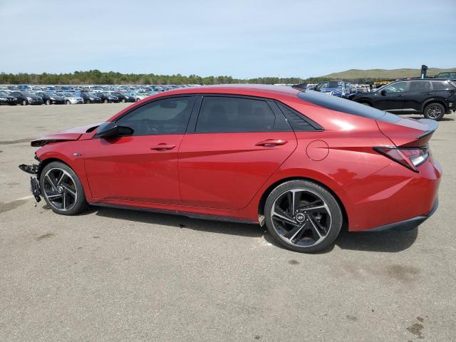 2021 Hyundai Elantra N Line VIN: KMHLR4AF9MU173670 Lot: 49297764