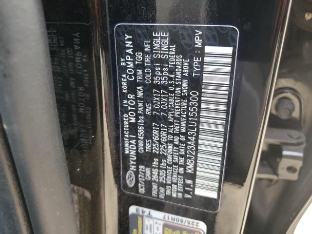 KM8J23A43LU155300 2020 HYUNDAI TUCSON - Image 12