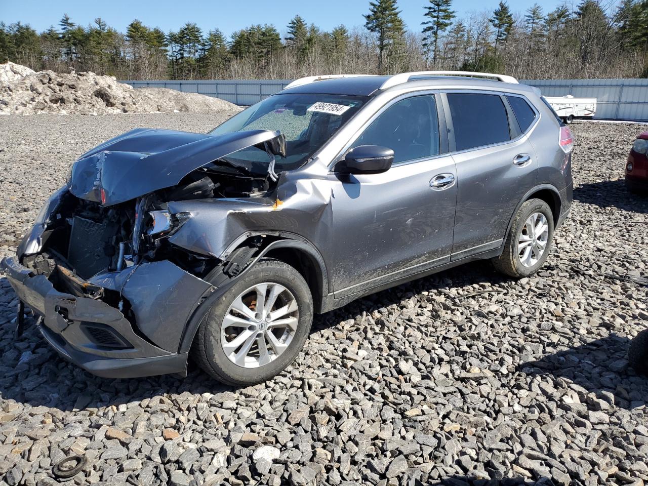 KNMAT2MVXFP584551 2015 Nissan Rogue S