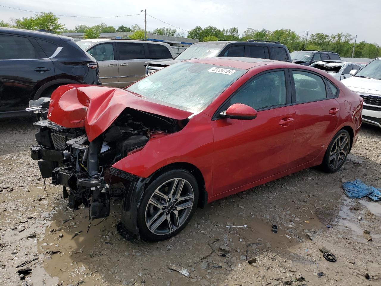 2019 Kia Forte Gt Line vin: 3KPF34AD0KE035464