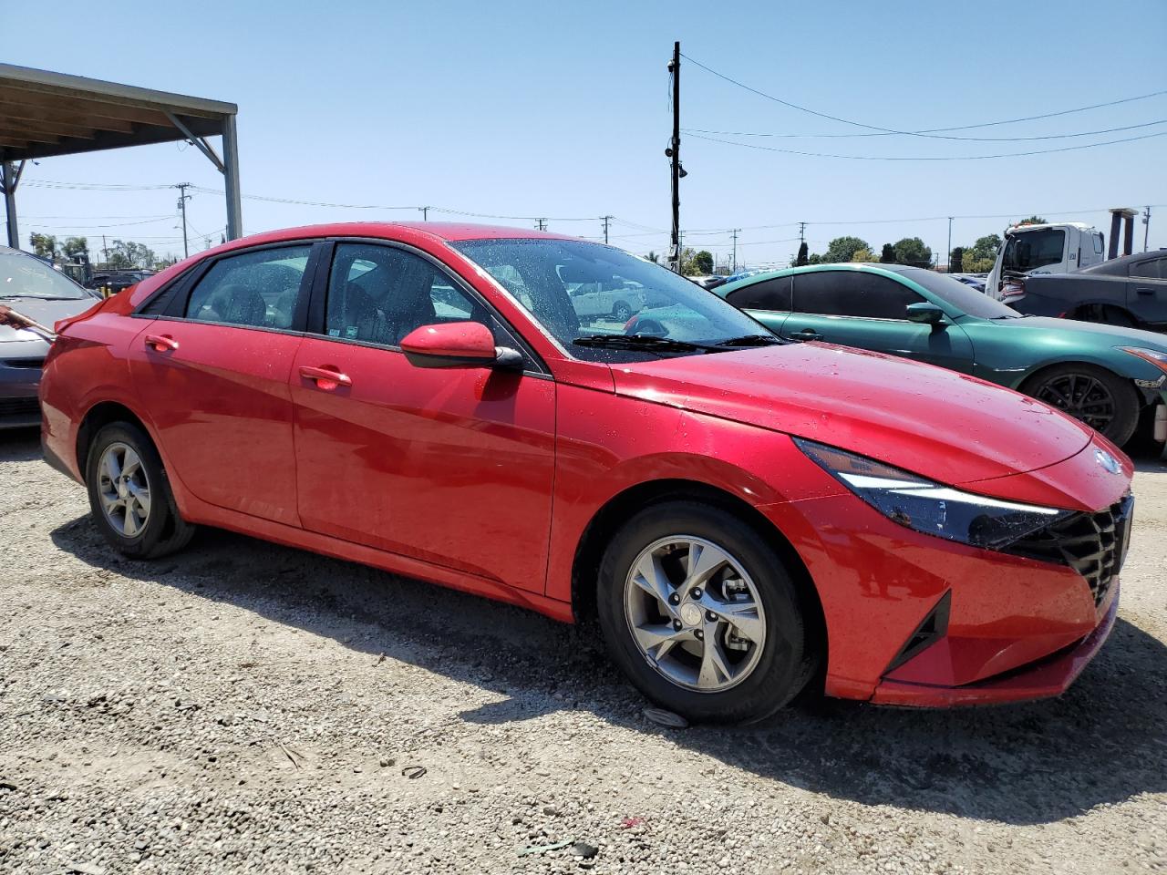 Lot #2974479416 2021 HYUNDAI ELANTRA SE