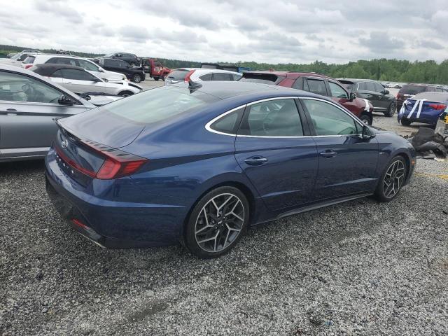 Vin: 5npek4jcxmh131400, lot: 55158805, hyundai sonata n line 20213