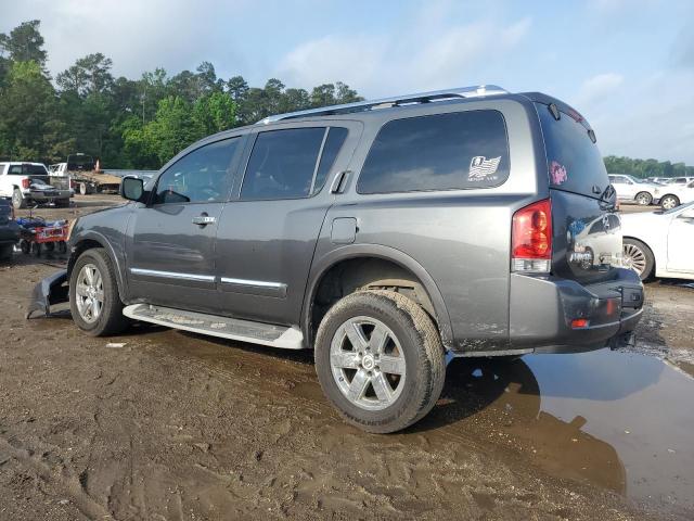 NISSAN ARMADA SV 2012 charcoal  flexible fuel 5N1BA0NF4CN618007 photo #3