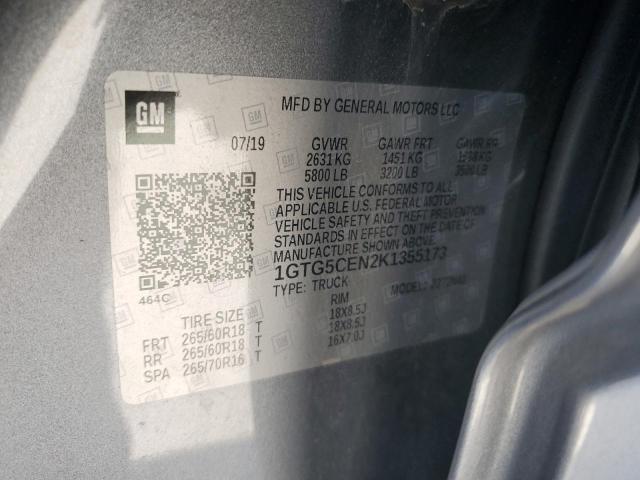 2019 GMC CANYON SLE - 1GTG5CEN2K1355173