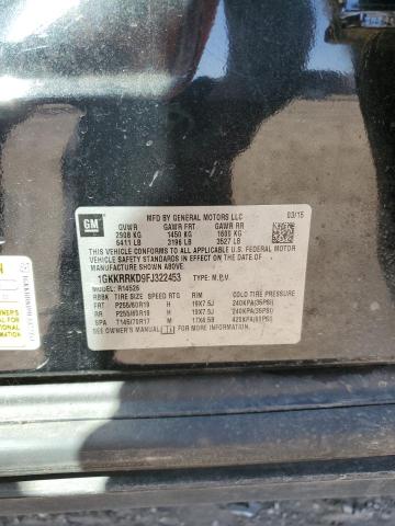 2015 GMC ACADIA SLT - 1GKKRRKD9FJ322453