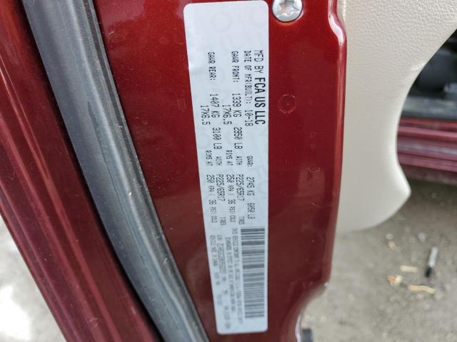 2019 DODGE GRAND CARA - 2C4RDGCG9KR562257