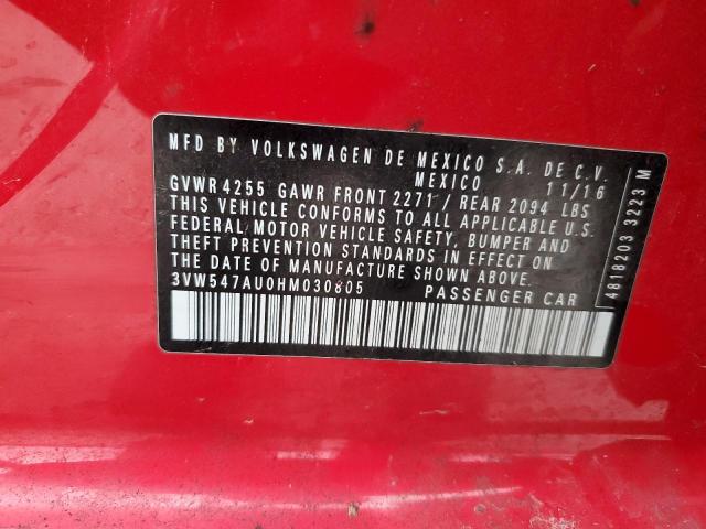 2017 VOLKSWAGEN GTI SPORT - 3VW547AU0HM030805