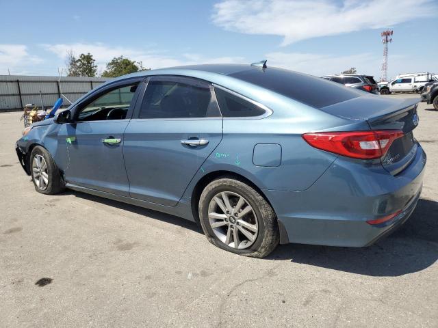 HYUNDAI SONATA SE 2017 blue  gas 5NPE24AFXHH562139 photo #3