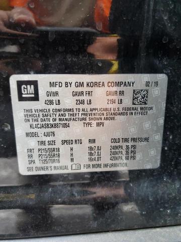 2019 BUICK ENCORE PRE - KL4CJASB3KB871054