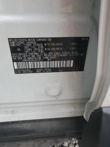 2016 TOYOTA RAV4 LIMIT - JTMDFREVXGJ077813