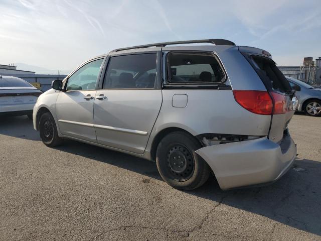 TOYOTA SIENNA CE 2008 silver  gas 5TDZK23CX8S204963 photo #3