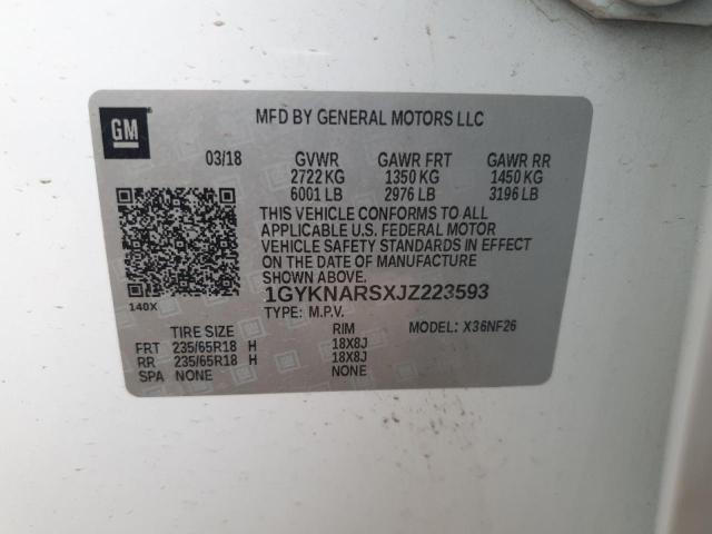 2018 CADILLAC XT5 - 1GYKNARSXJZ223593