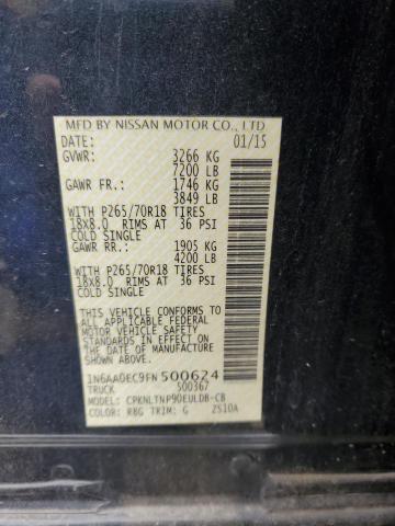 2015 NISSAN TITAN S - 1N6AA0EC9FN500624