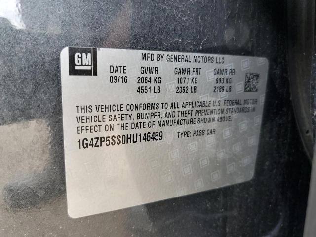 2017 BUICK LACROSSE E - 1G4ZP5SS0HU146459