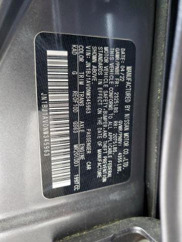2022 NISSAN ROGUE SPOR - JN1BJ1AV0NW345963