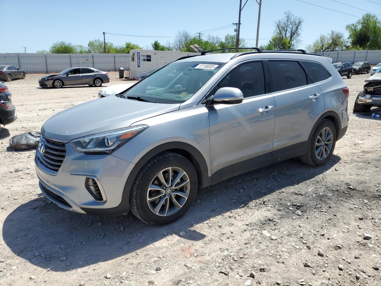 Lot #3297862818 2017 HYUNDAI SANTA FE S