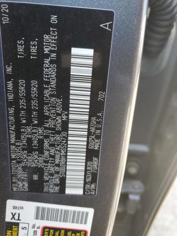 2021 TOYOTA HIGHLANDER - 5TDDZRBH1MS524730