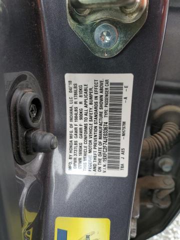 2018 HONDA CIVIC EX - 19XFC2F74JE033674