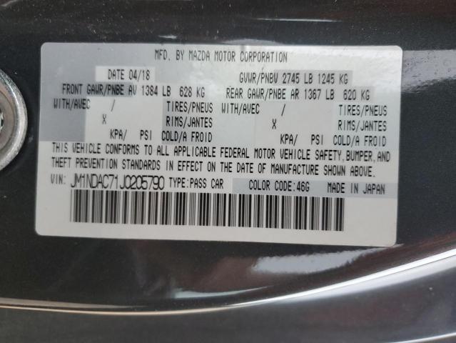 2018 MAZDA MX-5 MIATA - JM1NDAC71J0205790