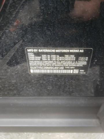 2021 BMW X3 XDRIVE3 - 5UXTY5C09M9G49149