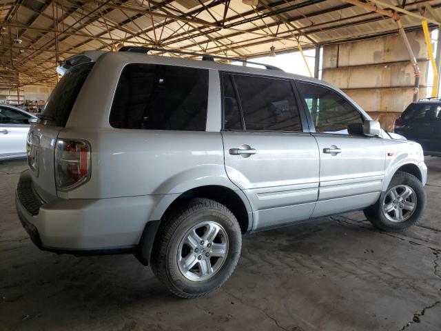 HONDA PILOT VP 2008 silver  gas 5FNYF28228B017852 photo #4