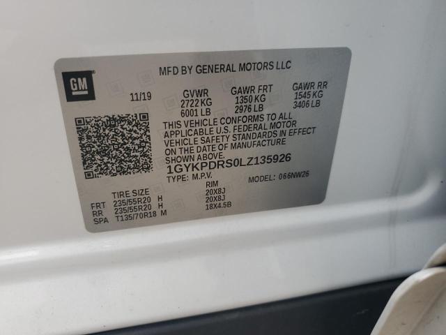 2020 CADILLAC XT6 PREMIU - 1GYKPDRS0LZ135926