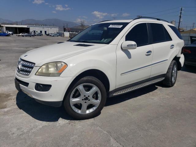 MERCEDES-BENZ ML 350 2007 white  gas 4JGBB86E37A285457 photo #1