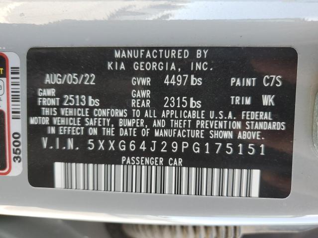 2023 KIA K5 GT LINE - 5XXG64J29PG175151