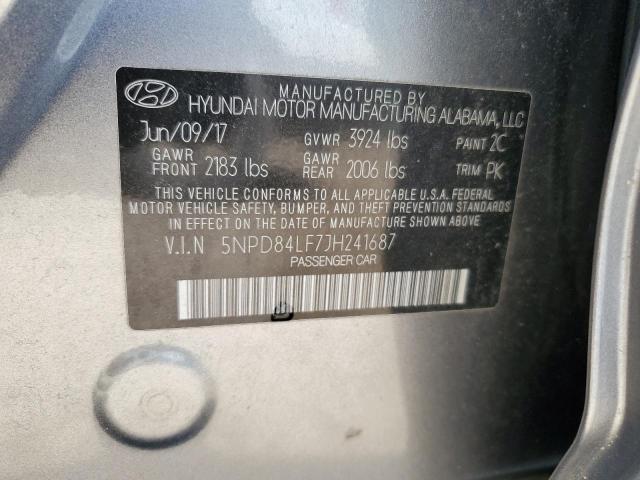 2018 HYUNDAI ELANTRA SE - 5NPD84LF7JH241687