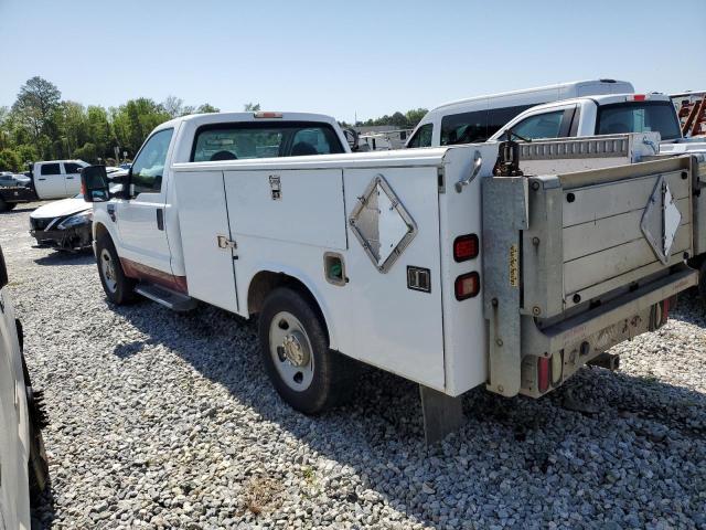 FORD F350 SUPER 2009 white chassis diesel 1FDSF34R59EB11480 photo #3