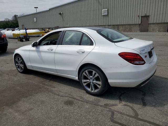 Vin: 55swf4kb2gu170367, lot: 53978375, mercedes-benz c-class 300 4matic 20162