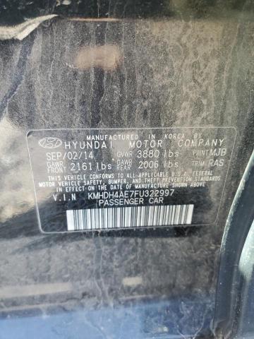 2015 HYUNDAI ELANTRA SE - KMHDH4AE7FU322997