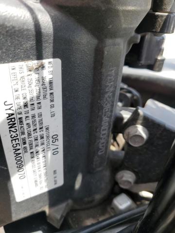 2010 YAMAHA YZFR1 JYARN23E5AA009070